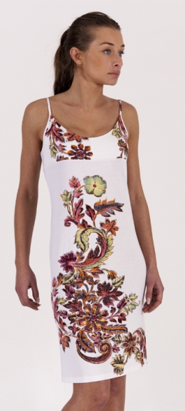 Сарафан с цветочным узором