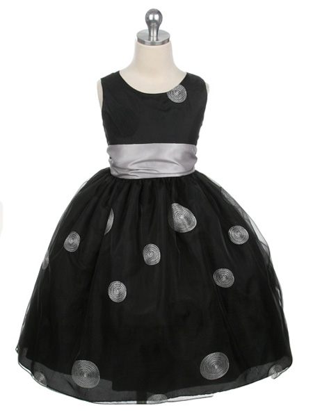 Нарядное детское платье "Принцесса ночи"