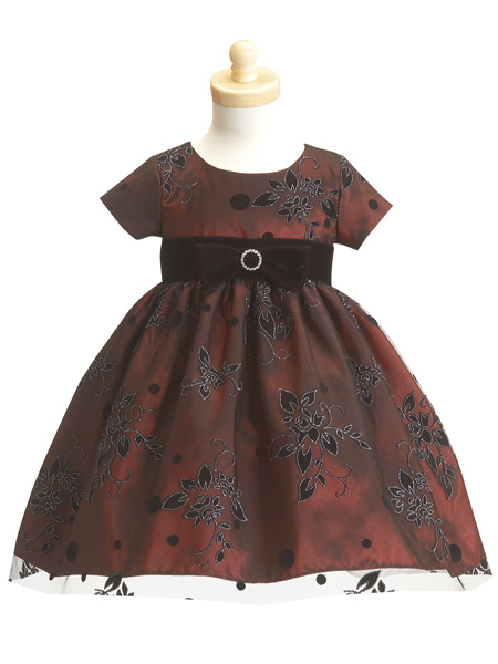 Нарядное детское платье "Фея" бургундия