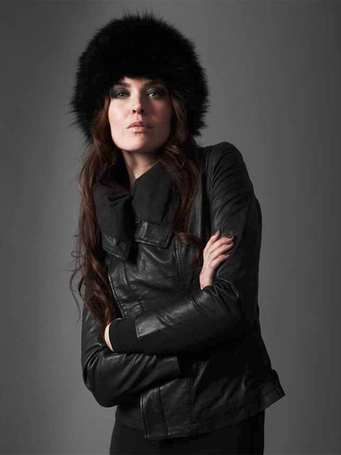 Шапка из лисьего меха "Ореол стиля"