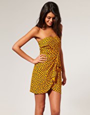 эксклюзивные вечерние и коктельные платья персикового цвета фото