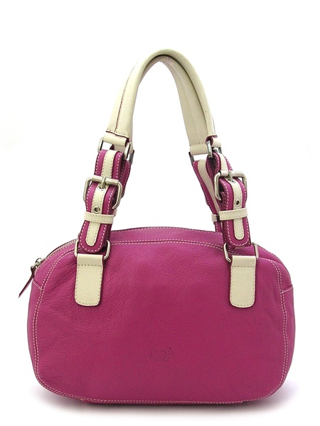 Сумка темно-розовая