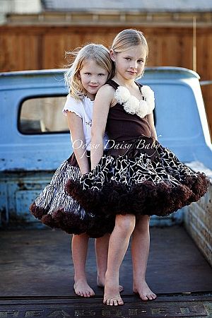 Пышная юбка «Жираф»