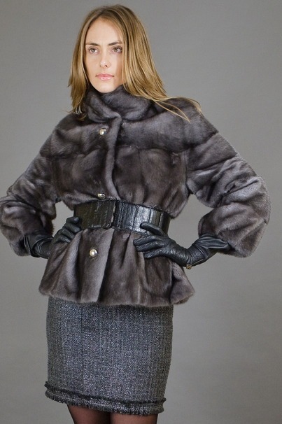 Шуба JENNY из норки SAPHIRE