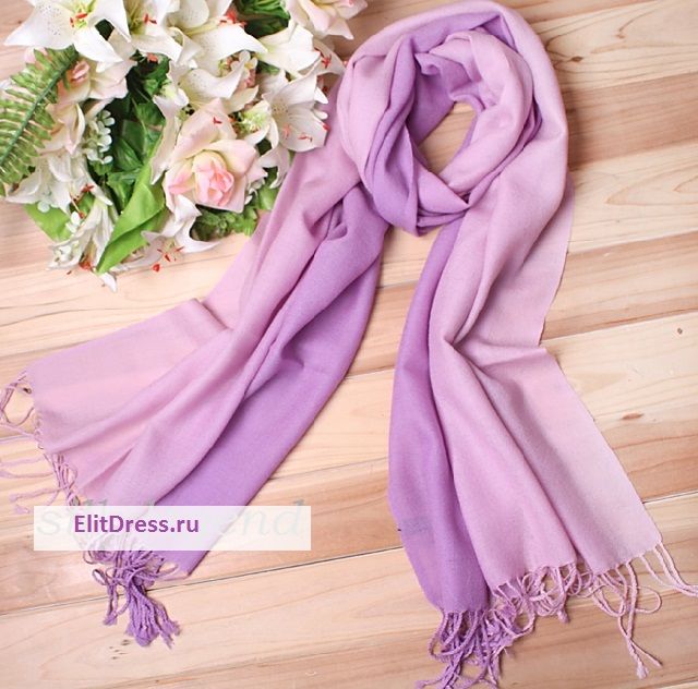 Пашмина сиреневая