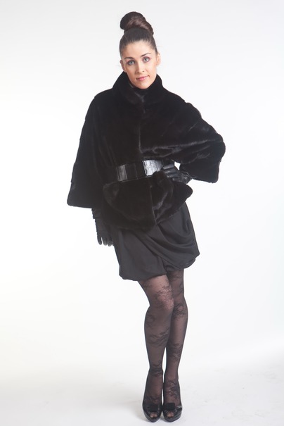 Полушубок Versailes из норки Blackgama