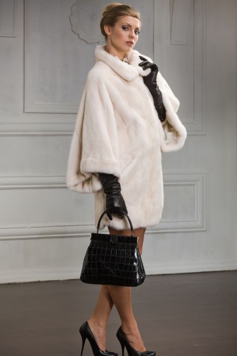 Эксклюзивная шуба из норки Pearl от Philippe Ferrat