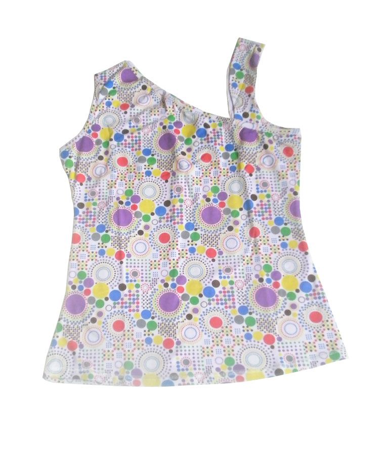 Асимметричный топ с кружочками