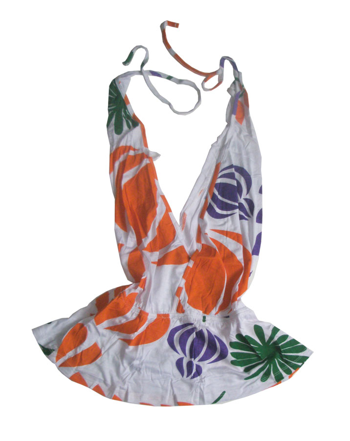 Легкий топ на завязочках