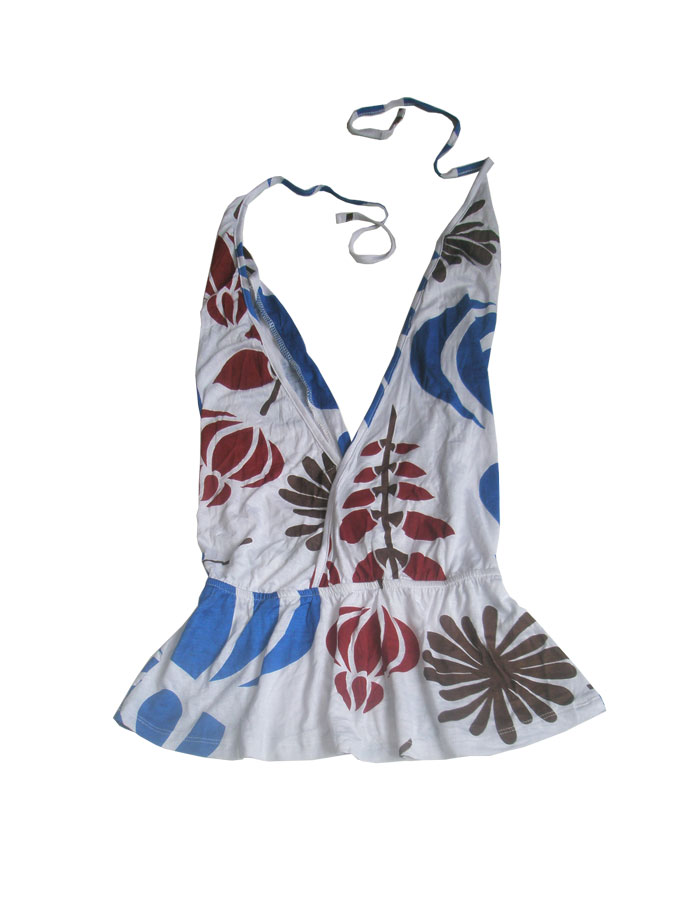 Легкий топ на завязочках