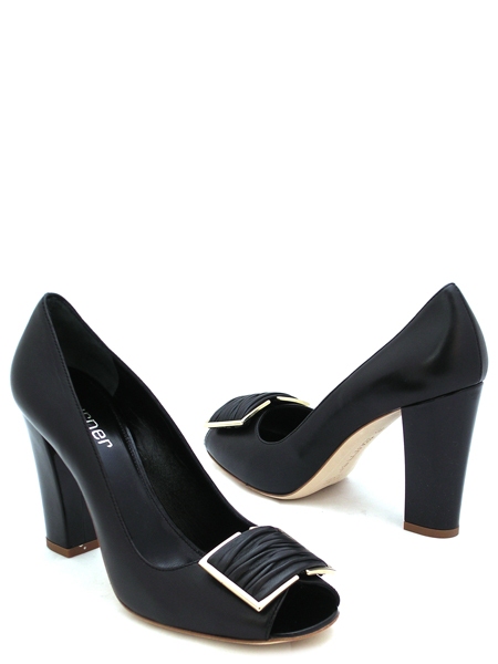 Туфли черные в стиле 70-х