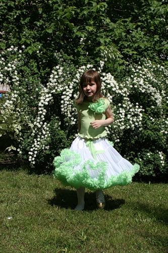 Пышная юбка Весна