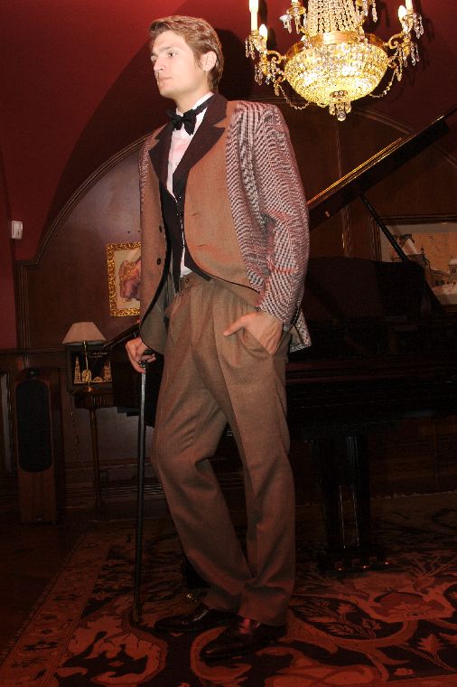 Пиджак с закругленным бортом без лацканов