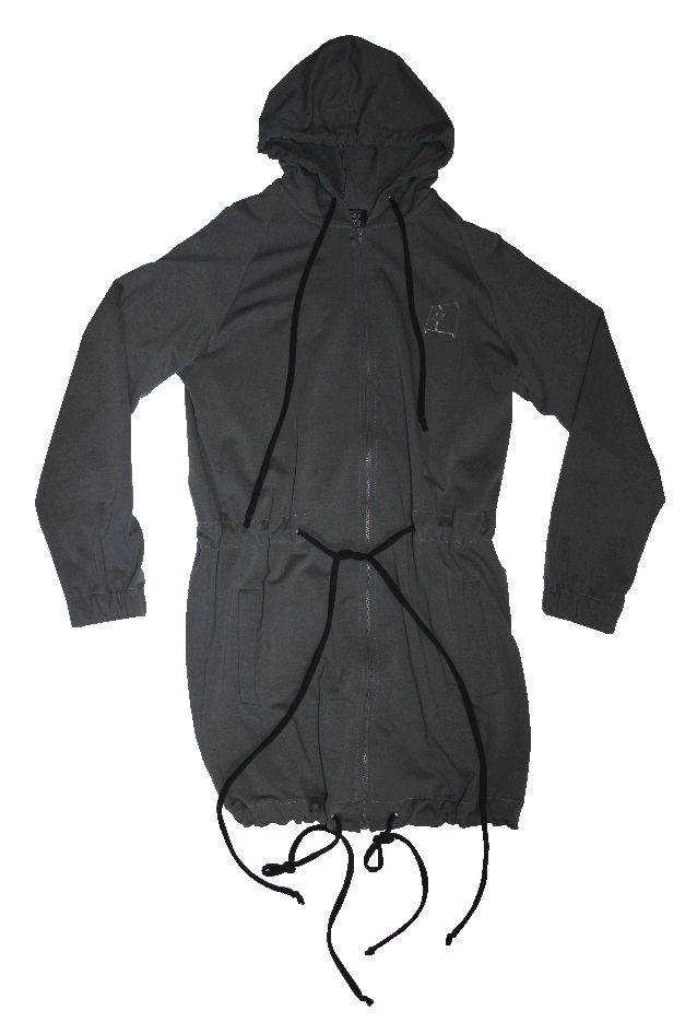 Удлиненная толстовка с капюшоном